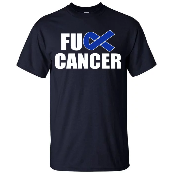 F*ck Colon Cancer Fight Logo Tall T-Shirt