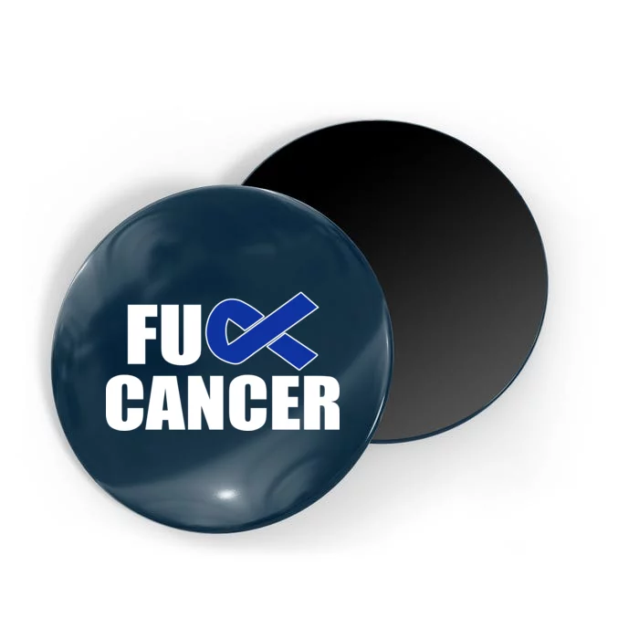 F*ck Colon Cancer Fight Logo Magnet