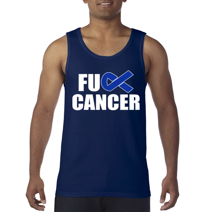 F*ck Colon Cancer Fight Logo Tank Top