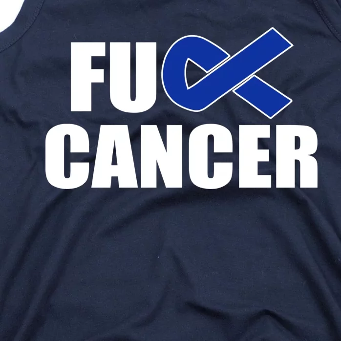 F*ck Colon Cancer Fight Logo Tank Top