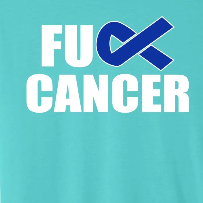 F*ck Colon Cancer Fight Logo ChromaSoft Performance T-Shirt