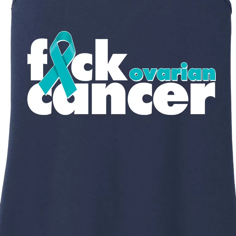 F*ck Ovarian Cancer Ladies Essential Tank