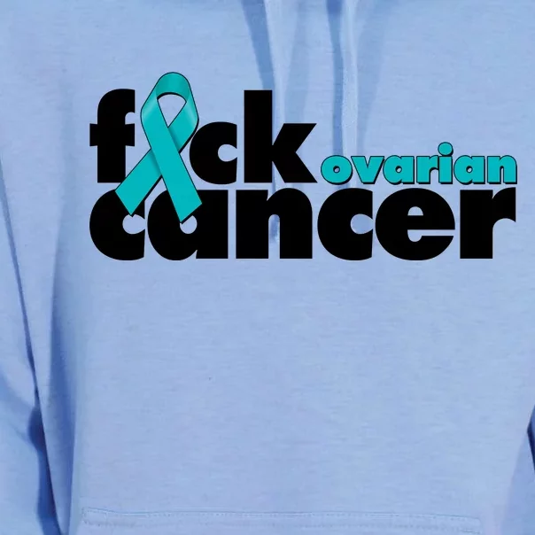 F*ck Ovarian Cancer Unisex Surf Hoodie