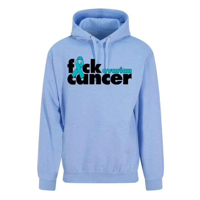 F*ck Ovarian Cancer Unisex Surf Hoodie