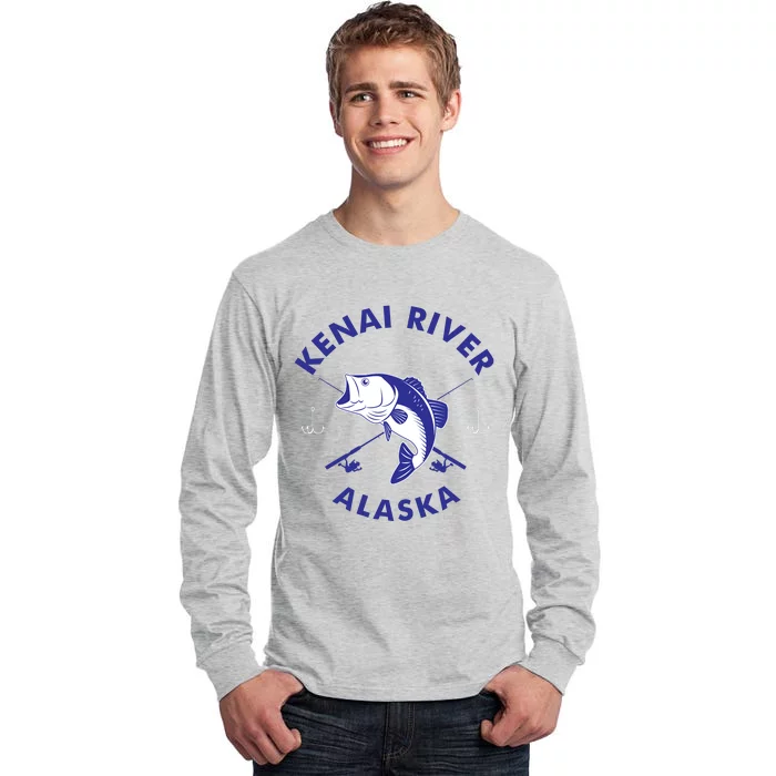 Fishing Club Kenai River Alaska Tall Long Sleeve T-Shirt