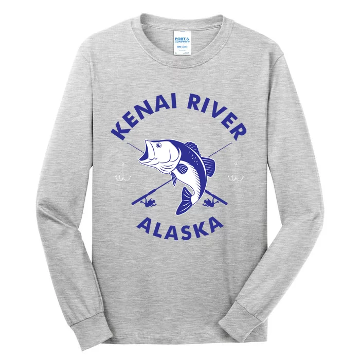 Fishing Club Kenai River Alaska Tall Long Sleeve T-Shirt