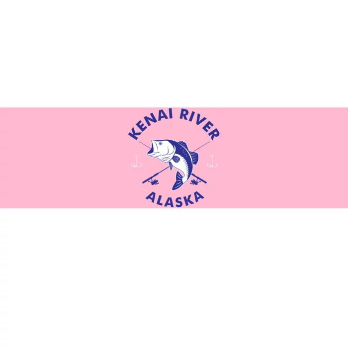 Fishing Club Kenai River Alaska Bumper Sticker