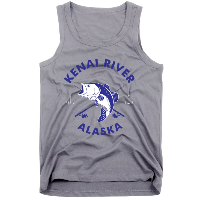 Fishing Club Kenai River Alaska Tank Top