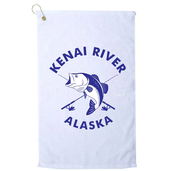 Fishing Club Kenai River Alaska Platinum Collection Golf Towel