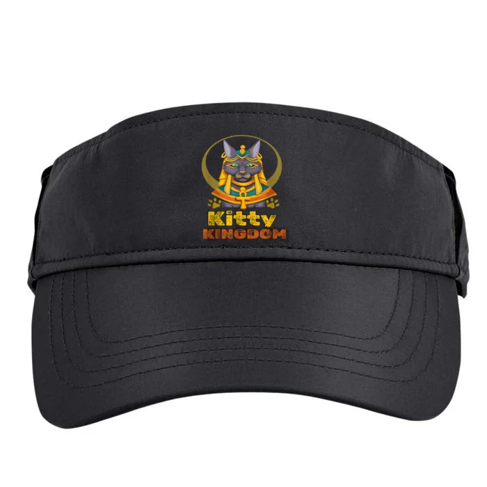 Funny Cute Kitty Kingdom Adult Drive Performance Visor