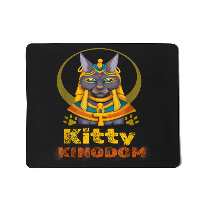 Funny Cute Kitty Kingdom Mousepad