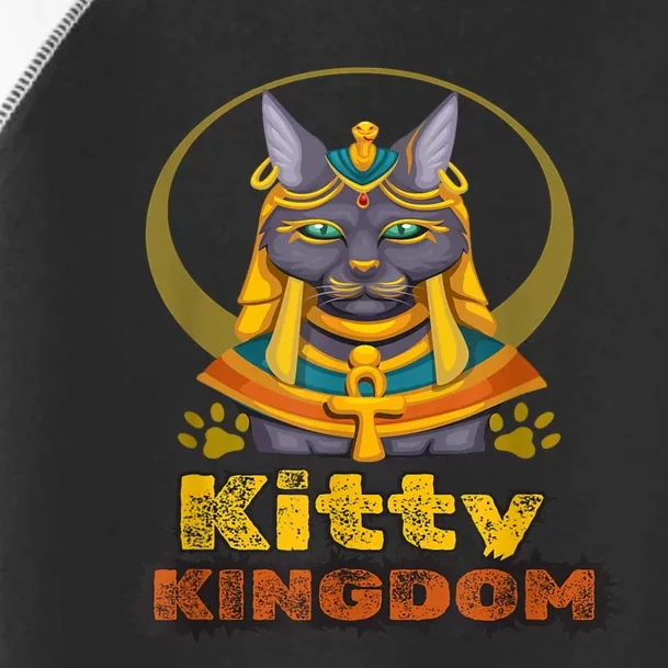 Funny Cute Kitty Kingdom Toddler Fine Jersey T-Shirt