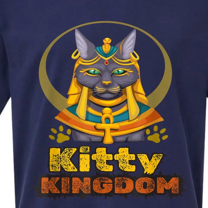 Funny Cute Kitty Kingdom Sueded Cloud Jersey T-Shirt