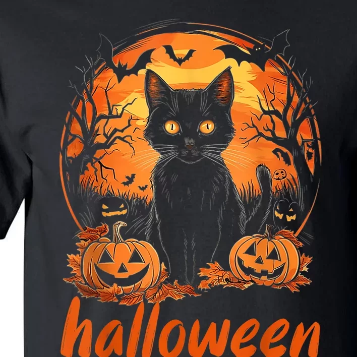 Funny Cat Kitten Lover Halloween Tall T-Shirt