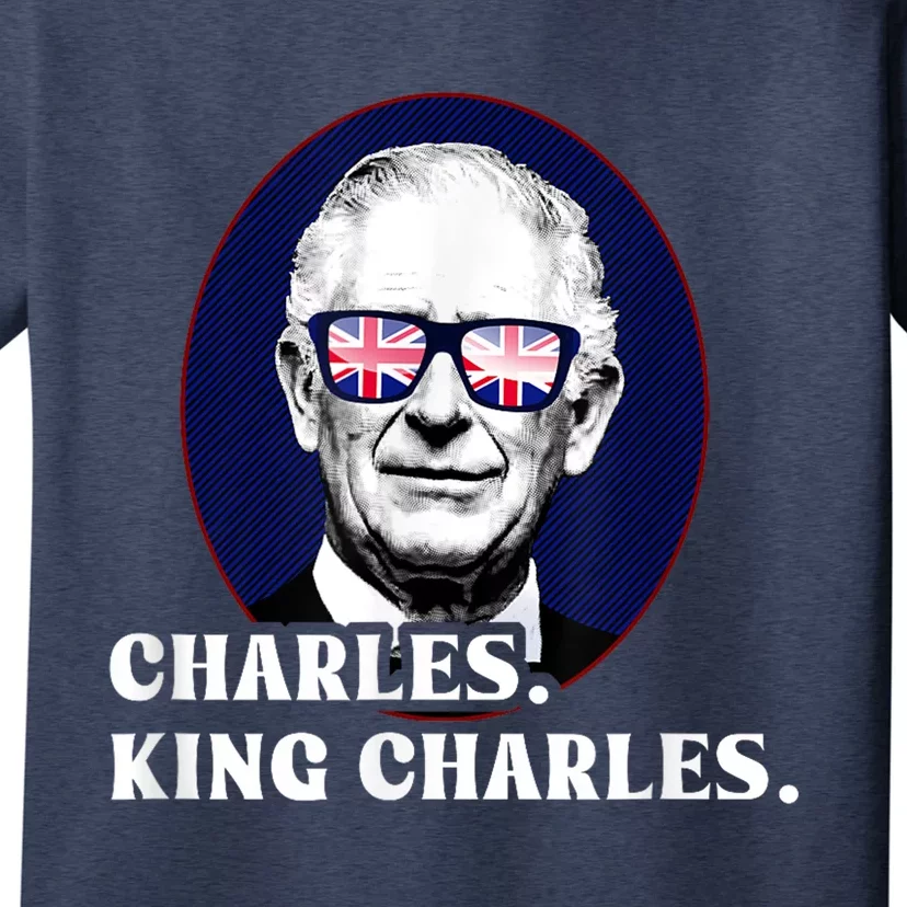 Funny Charles King Charles Of His Majesty & Union Jack T-Shirt