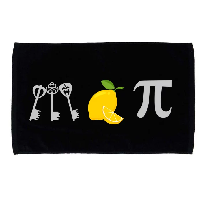 Funny Cheesecake Key Lime Pie Food Love Math Pi Day Symbol Meaningful Gift Microfiber Hand Towel