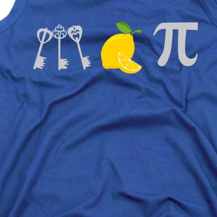 Funny Cheesecake Key Lime Pie Food Love Math Pi Day Symbol Meaningful Gift Tank Top