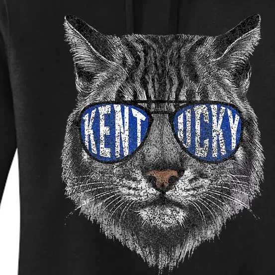 Funny Cat Lovers Graphic Last Name Kentucky Women's Pullover Hoodie