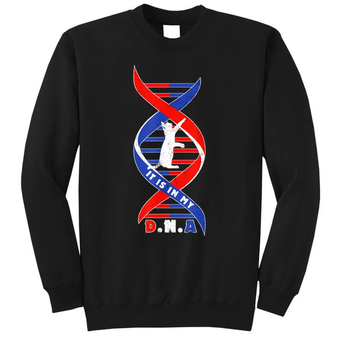 Funny Cat Lover T  Cat It In My Dna Sweatshirt