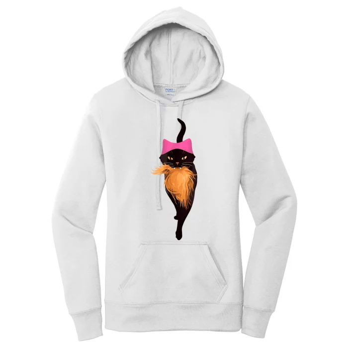 Funny Cat Ladies And Cat Guy Women's Pullover Hoodie