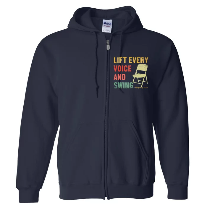 Folding Chair Lift Every Voice And Swing Trending Montgomery Full Zip Hoodie