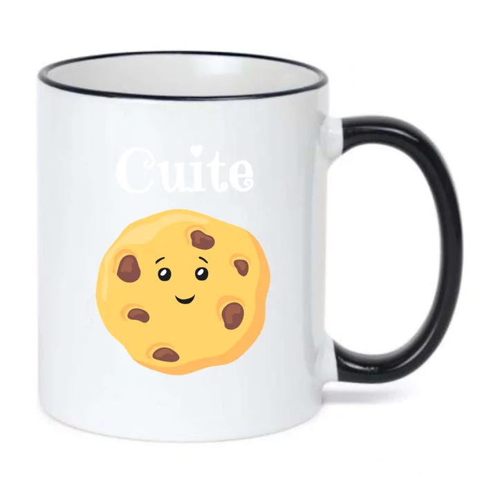 Funny Cookie Lover Cutie Cookie National Cookie Day Gift Black Color Changing Mug