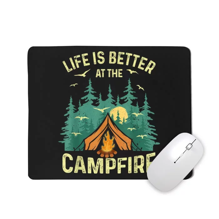 Funny Camping Lover Design For Men Women Camping Vacationist Mousepad