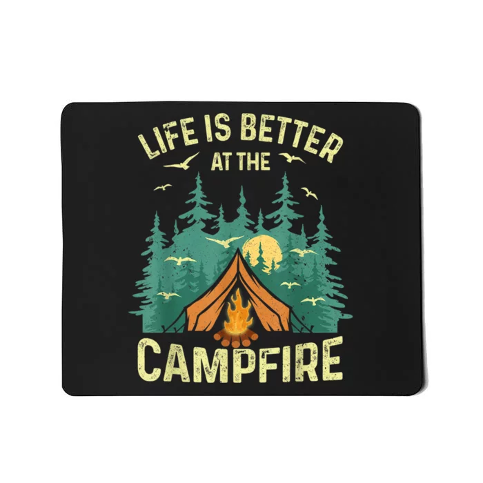 Funny Camping Lover Design For Men Women Camping Vacationist Mousepad