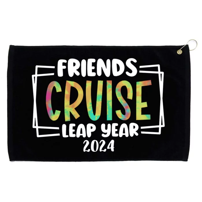 Friends Cruise Leap Year 2024 Matching Team Grommeted Golf Towel