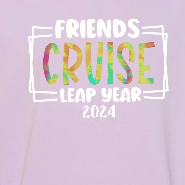 Friends Cruise Leap Year 2024 Matching Team Garment-Dyed Sweatshirt