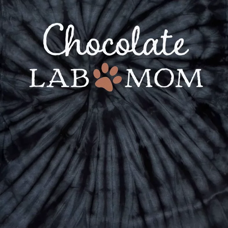 Funny Chocolate Lab Mom Labrador Retriever Mama Tie-Dye T-Shirt