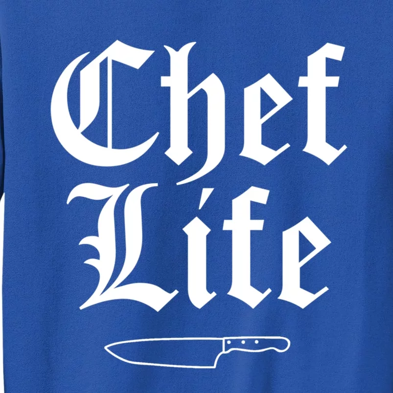 Funny Chef Life Culinary Gangster Home Cooking Gift Tall Sweatshirt