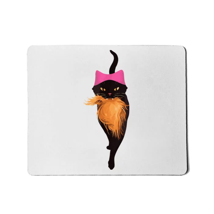 Funny Cat Ladies And Cat Guy Mousepad