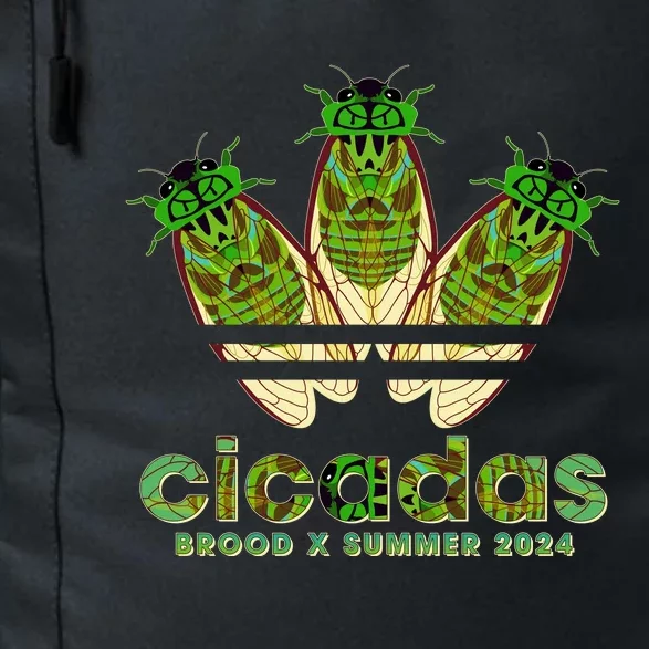 Funny Cicadas Logo Brood X Summer 2024 Daily Commute Backpack