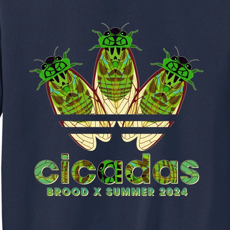 Funny Cicadas Logo Brood X Summer 2024 Sweatshirt