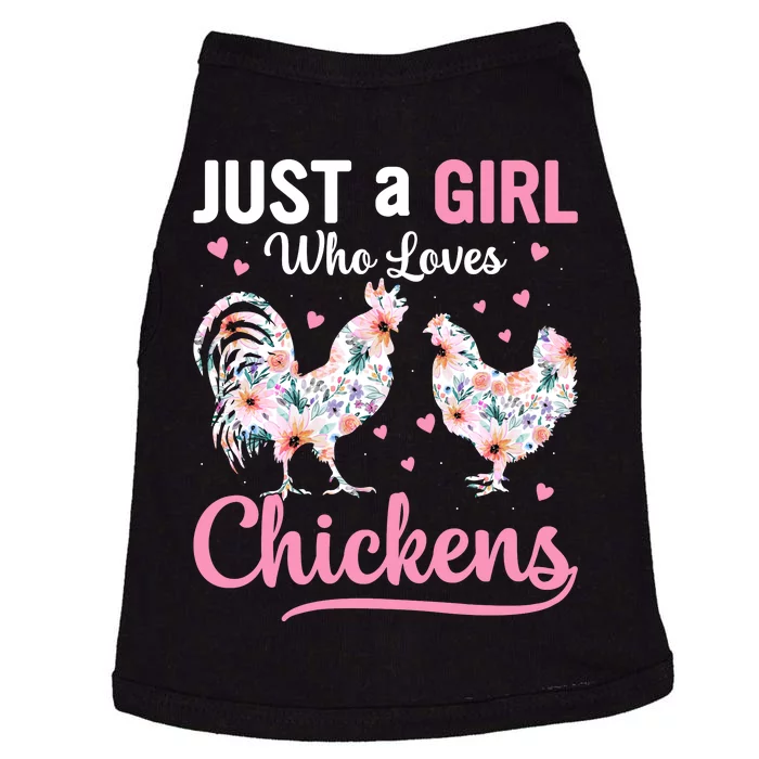 Funny Chicken Lover Hen Love Cute Doggie Tank