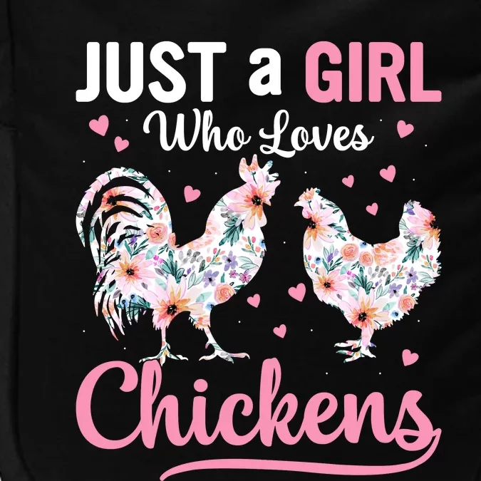 Funny Chicken Lover Hen Love Cute Impact Tech Backpack