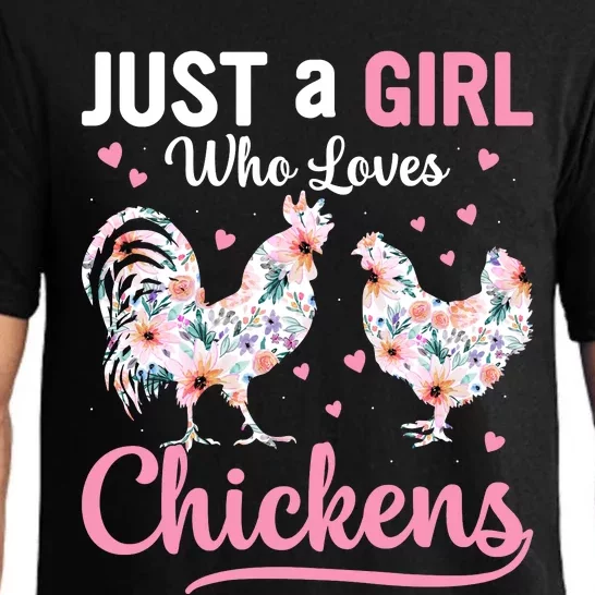 Funny Chicken Lover Hen Love Cute Pajama Set