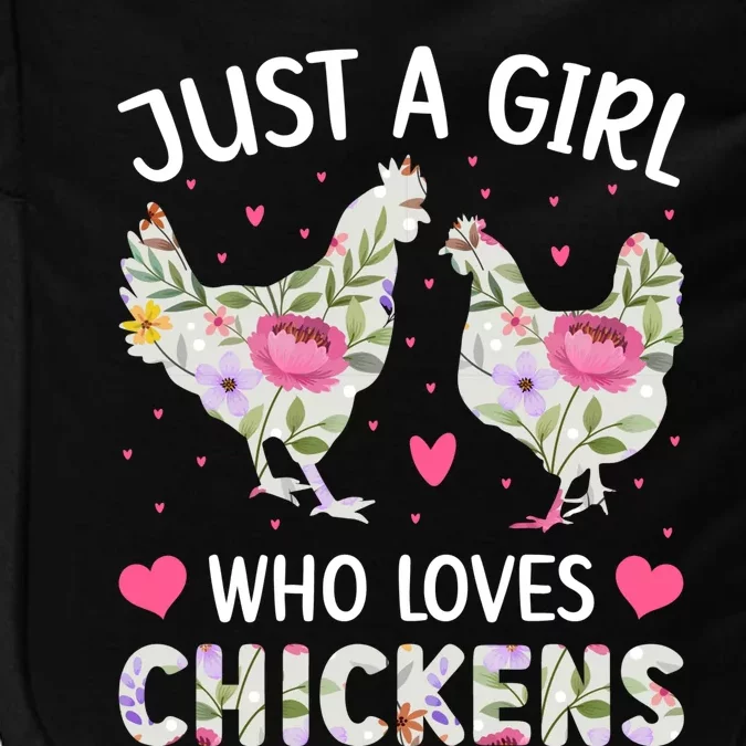 Funny Chicken Lover Hen Love Cute Impact Tech Backpack