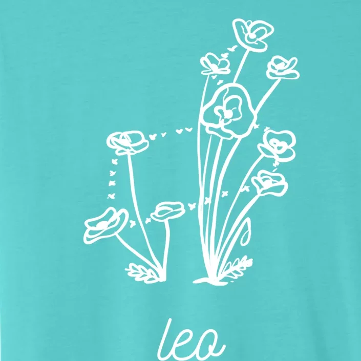 Flower Constellation Leo Leo Person Gift ChromaSoft Performance T-Shirt