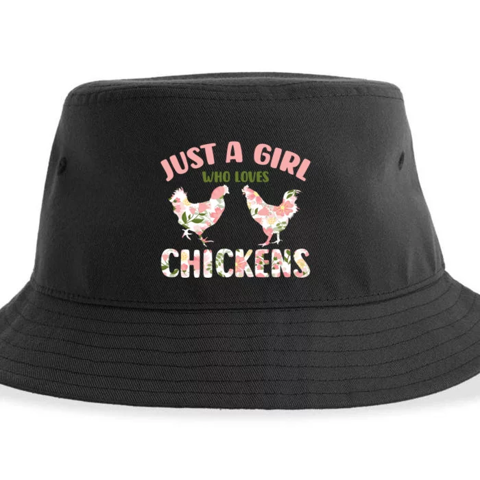 Funny Chicken Lover Hen Love Cute Sustainable Bucket Hat