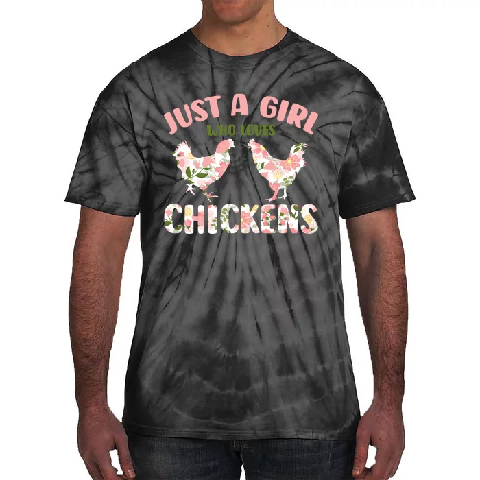 Funny Chicken Lover Hen Love Cute Tie-Dye T-Shirt