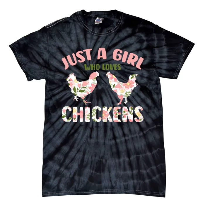 Funny Chicken Lover Hen Love Cute Tie-Dye T-Shirt