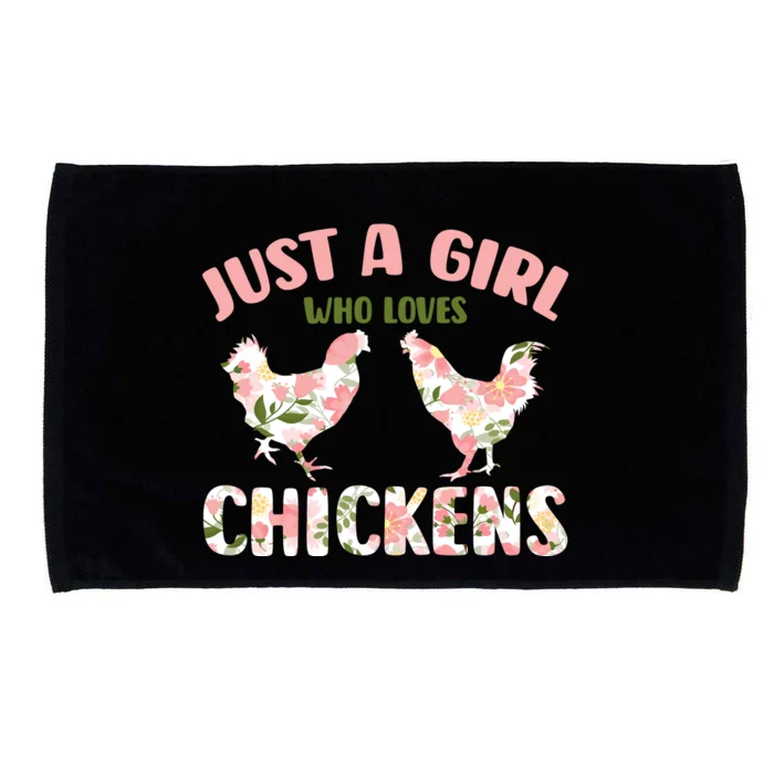 Funny Chicken Lover Hen Love Cute Microfiber Hand Towel