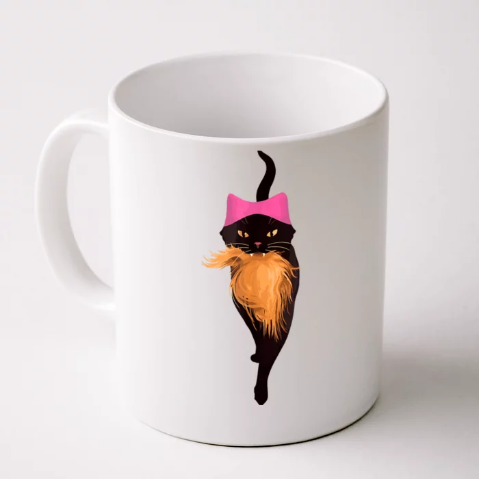 Funny Cat Ladies And Cat Guy Front & Back Coffee Mug