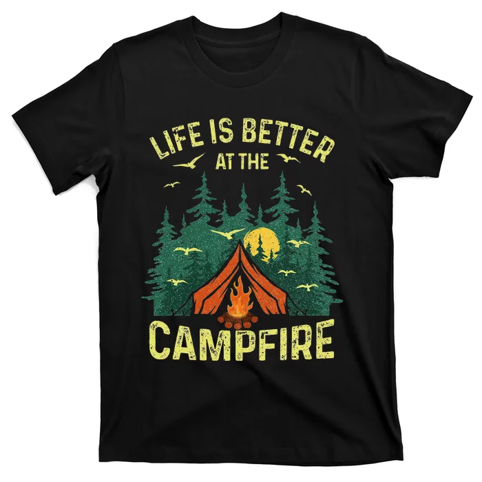 Funny Camping Lover Design Camping Vacationist T-Shirt