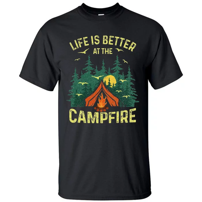 Funny Camping Lover Design Camping Vacationist Tall T-Shirt