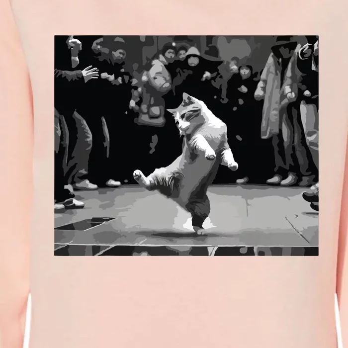 Funny Cat Lover Dancing Cat Cat Dance Kitten Lover Gift Womens California Wash Sweatshirt