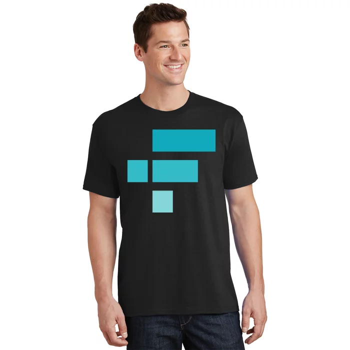 FTX Classic Logo Crypto Cryptocurrency FTT Coin T-Shirt