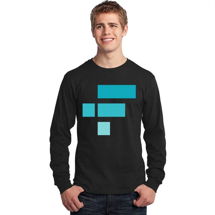 FTX Classic Logo Crypto Cryptocurrency FTT Coin Tall Long Sleeve T-Shirt